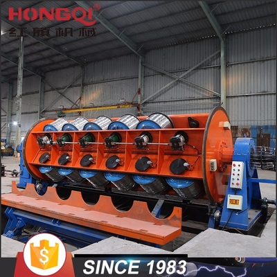 630/12+18+24 Rigid Frame Strander Stranding / Stranding Machine With Floor Batch Loading