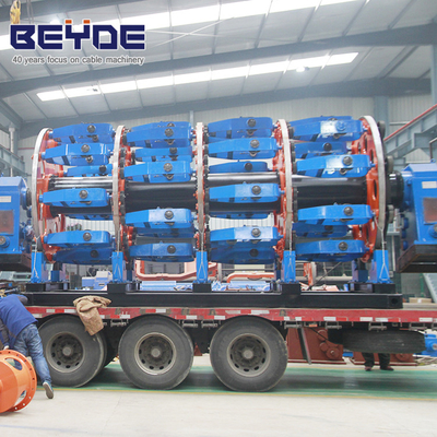 Steel Wire Rope 1+6+12+18+24 Steel Wire Reinforcement Machine Wire Dia.1-4mm Single Wire Armored Cable Twisting Machine