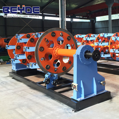 Stranding Control System PJ400/12 1.8-4.0 Single Core Planetary Wire Siemens Cable Stranding Machine Strander