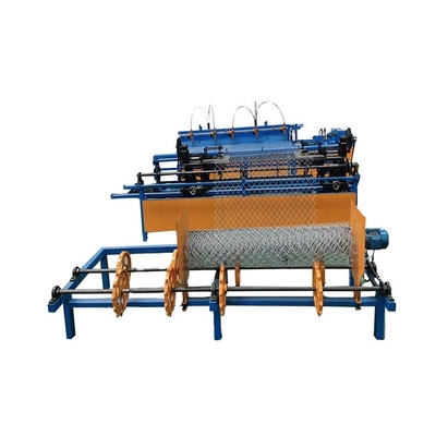 Building Material Stores Factory Price Mesh Weaving Single Wire Link Chain Fence Making Machine