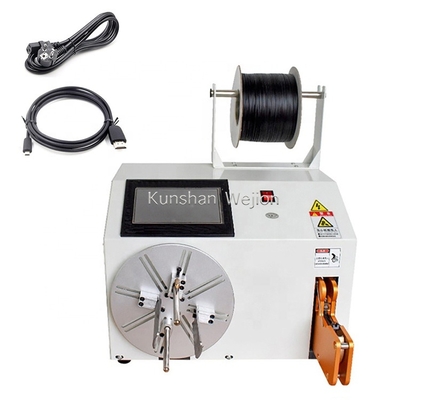 WJ2153 Count Meter Function Automatic Electric Cable Winder Winding Machine